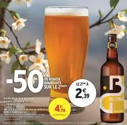 Intermarché Hyper Signal - biere pale ale blonde bieres georges offre