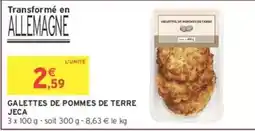 Intermarché Hyper Jeca - galettes de pommes de terre offre