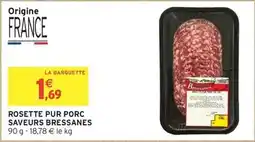 Intermarché Hyper Rosette pur porc offre