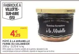 Intermarché Hyper Signal - pâté à la mirabelle offre