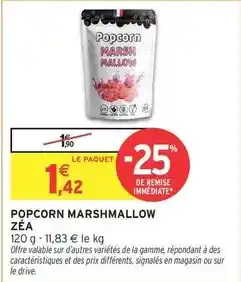Intermarché Hyper Signal - popcorn marshmallow offre