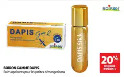 Auchan Parapharmacie Boiron gamme dapis offre