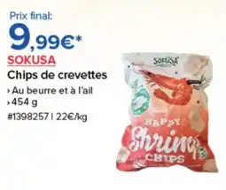 Costco SOKUSA Chips de crevettes offre