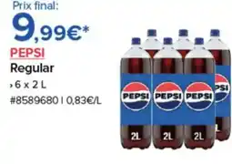 Costco PEPSI Regular offre