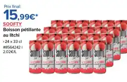 Costco SOOFTY Boisson pétillante offre