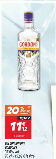 Netto GORDON'S Gin london dry offre