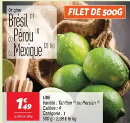 Netto Lime offre