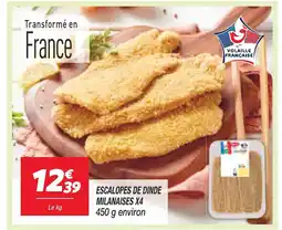 Netto Escalopes de dinde milanaises x4 offre