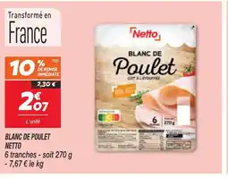 Netto NETTO Poulet de poulet offre
