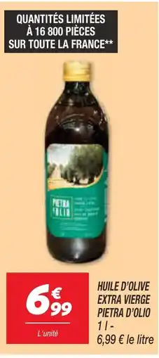 Netto Huile d'olive extra vierge pietra d'olio offre