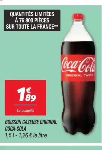 Netto COCA-COLA Boisson gazeuse original offre