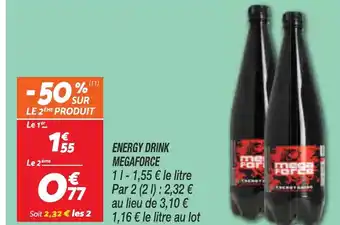 Netto Energy drink megaforce offre
