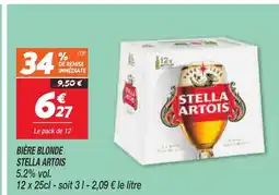 Netto STELLA ARTOIS Bière blonde offre