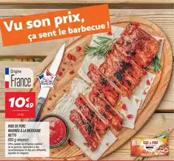 Netto NETTO Ribs de porc marinés à la mexicaine offre