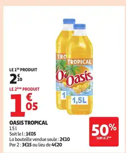 Auchan OASIS Tropical offre