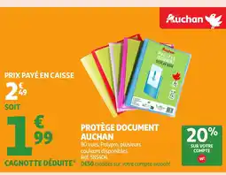 Auchan Protège document offre