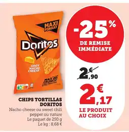 Bi1 DORITOS Chips tortillas offre