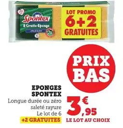 Bi1 SPONTEX Eponges offre