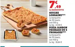 Bi1 Quiche lorraine offre