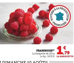 Bi1 Framboise offre