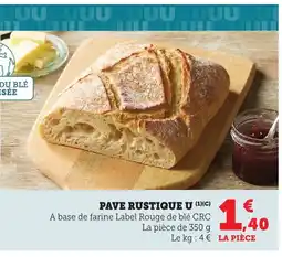 Bi1 Pave rustique u offre