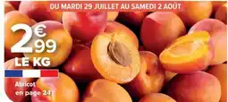 Cora x Carrefour Abricot offre