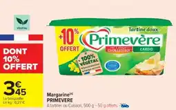 Cora x Carrefour PRIMEVERE Margarine offre