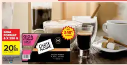 Cora x Carrefour CARTE NOIRE Café moulu classique Giga Format offre