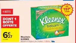 Cora x Carrefour KLEENEX Mouchoirs offre