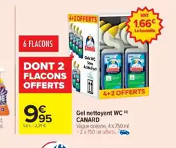 Cora x Carrefour CANARD Gel nettoyant WC offre