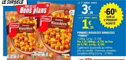 E.Leclerc Pommes Rissolées Surgelées Findus offre