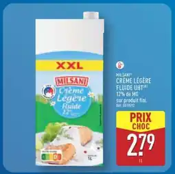 ALDI MILSANI Crème Légère Fluide UHT offre