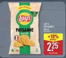 ALDI LAY'S PAYSANNE Nature offre