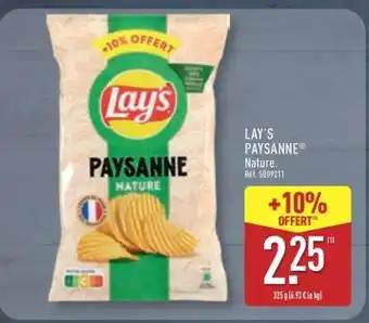 ALDI LAY'S PAYSANNE Nature offre