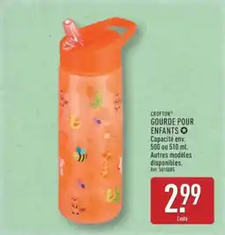ALDI CROFTON GOURDE POUR ENFANTS offre