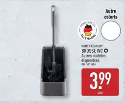 ALDI HOME CREATION BROSSE WC offre
