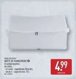 ALDI Boîte de rangement offre