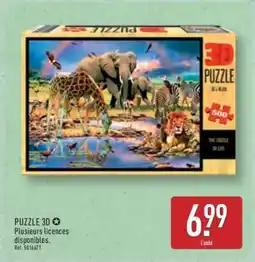 ALDI PUZZLE 3D offre