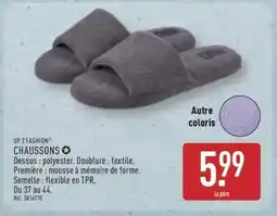ALDI Chaussons offre