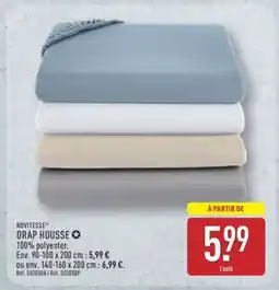 ALDI NOVITESSE DRAP HOUSSE offre