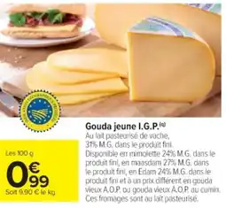 Cora x Carrefour Gouda jeune I.G.P. offre