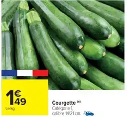 Cora x Carrefour Courgette offre