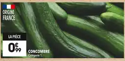 Supeco Concombre offre