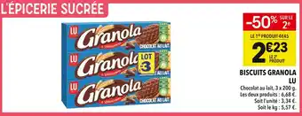 Supeco LU Biscuits Granola offre