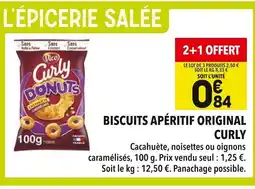 Supeco Vico Biscuits apéritif original Curly offre