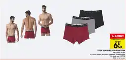 Supeco Tex Lot de 3 boxers Bico rouge offre