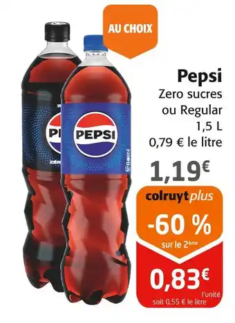 Colruyt Pepsi Pepsi offre