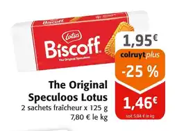Colruyt LOTUS The Original Speculoos offre