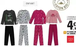 E.Leclerc Pyjama enfant offre