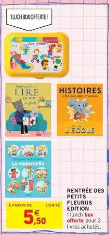 Intermarché Express Fleurus - rentrée des petits offre